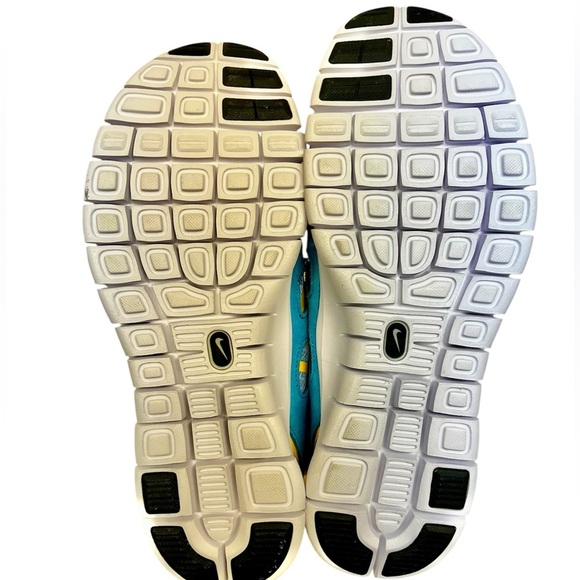 Nike Free Run 2 Cyber Teal Aluminum Bright Crimson Men’s Size 7.5 / Women’s 9 - Picture 8 of 10